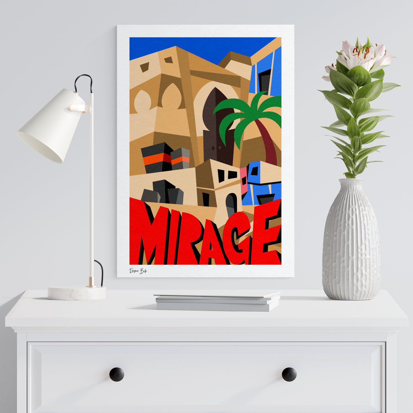 Counter Cubes: Mirage Fine Art Print