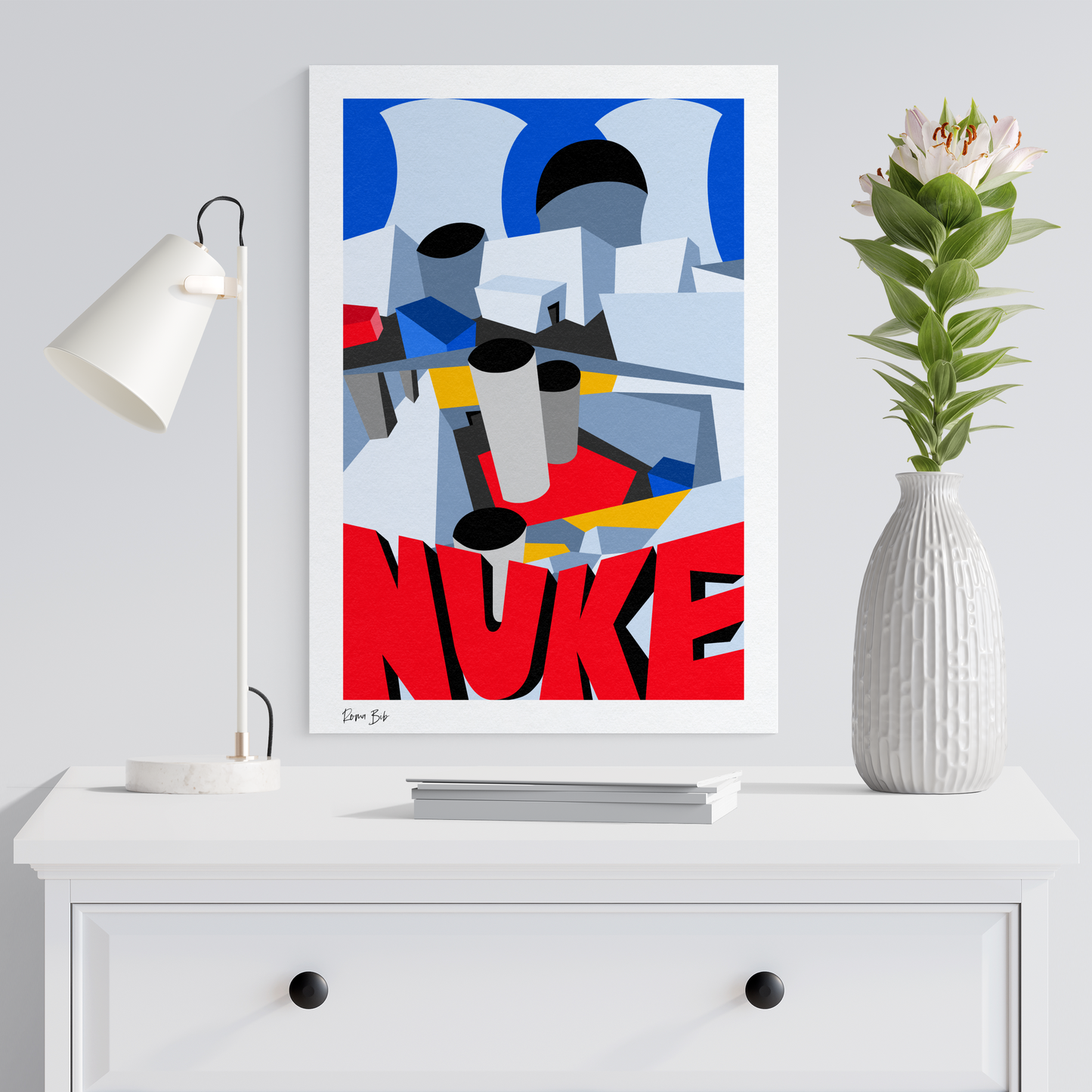 Counter Cubes: Nuke Fine Art Print