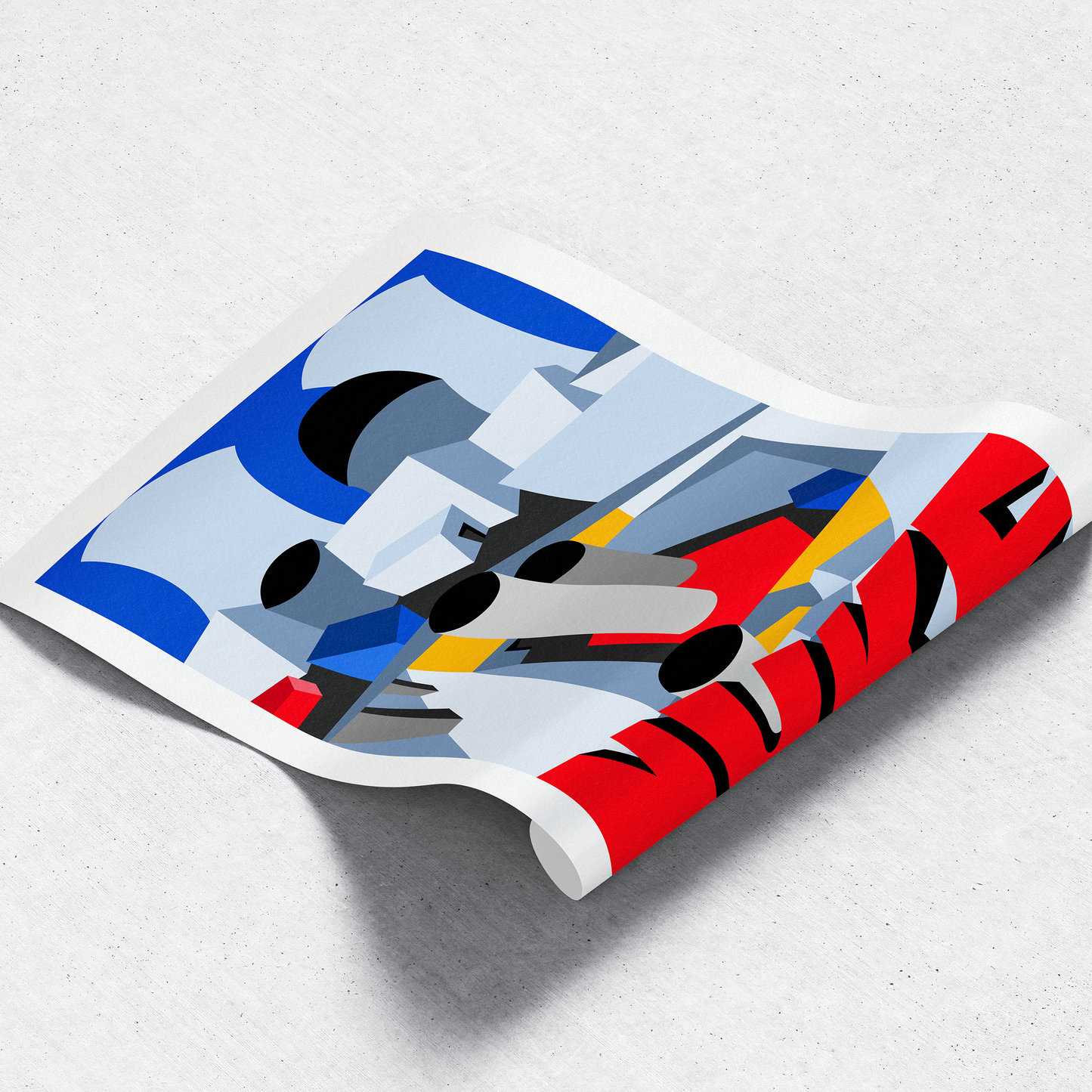 Counter Cubes: Nuke Fine Art Print