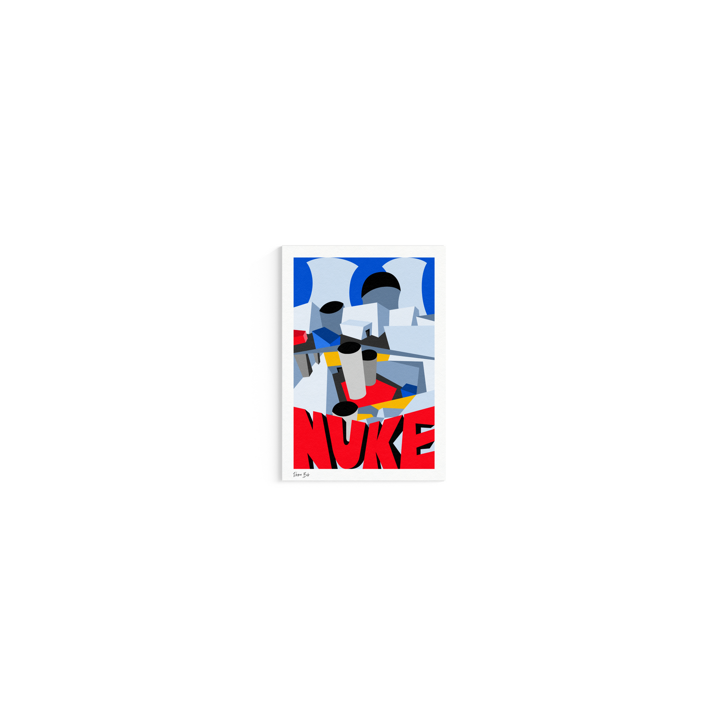 Counter Cubes: Nuke Fine Art Print