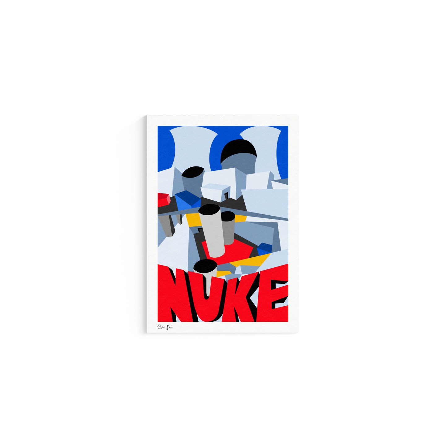 Counter Cubes: Nuke Fine Art Print