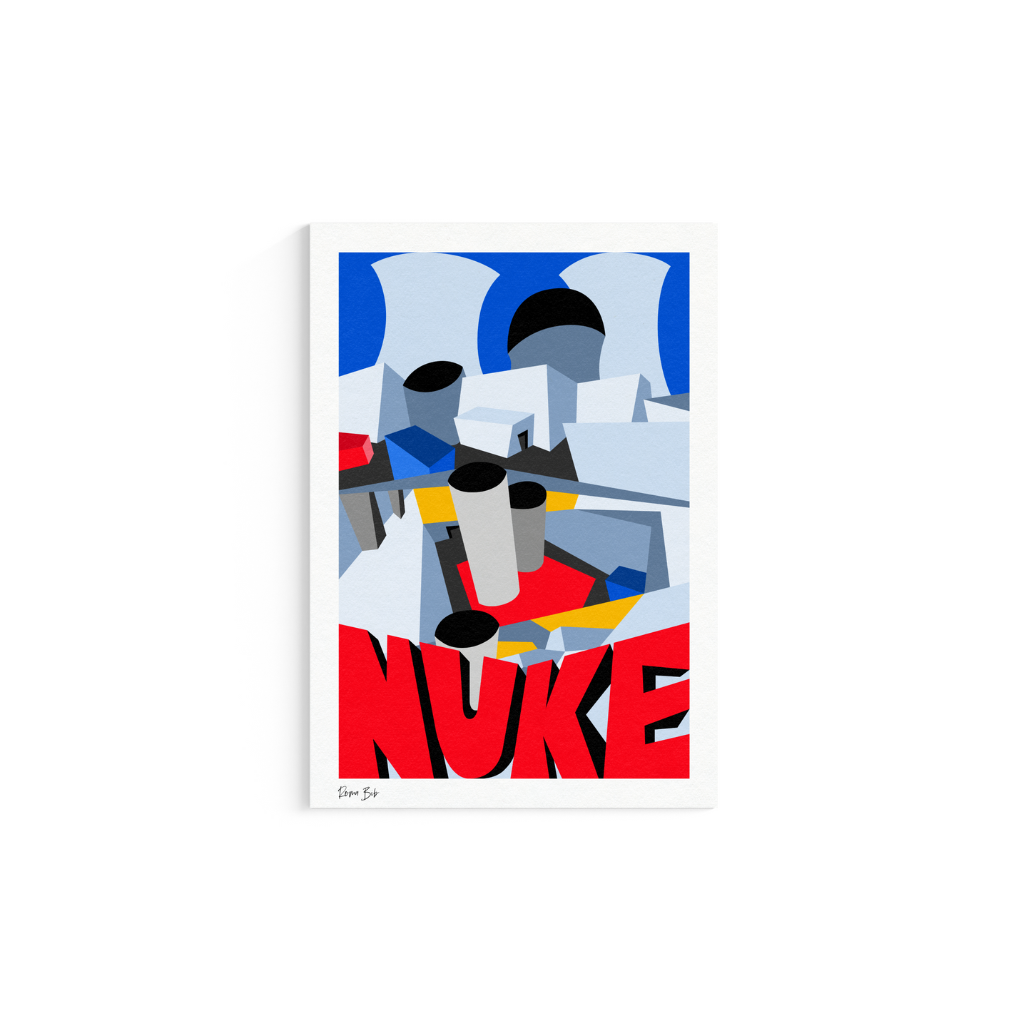 Counter Cubes: Nuke Fine Art Print
