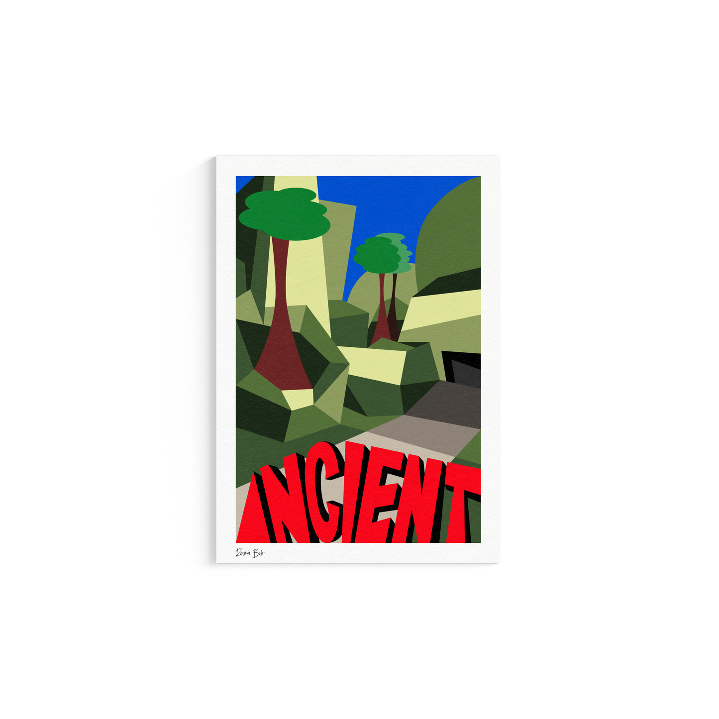 Counter Cubes: Ancient Fine Art Print