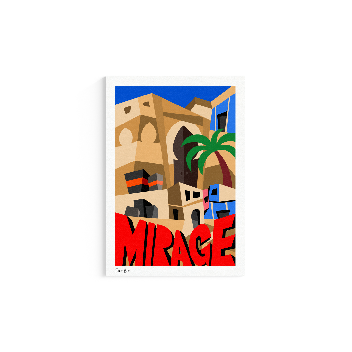Counter Cubes: Mirage Fine Art Print