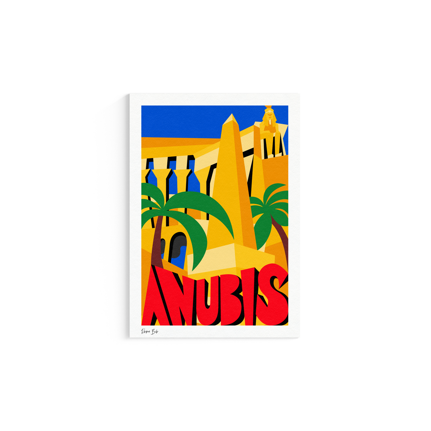 Counter Cubes: Anubis Fine Art Print