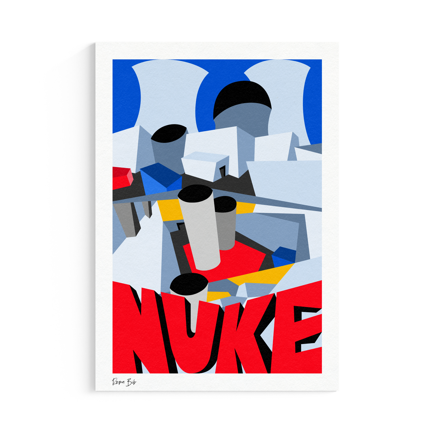 Counter Cubes: Nuke Fine Art Print