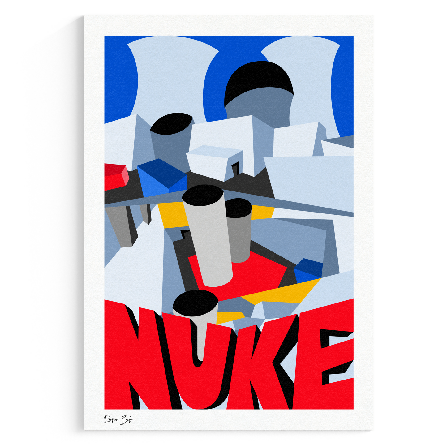 Counter Cubes: Nuke Fine Art Print