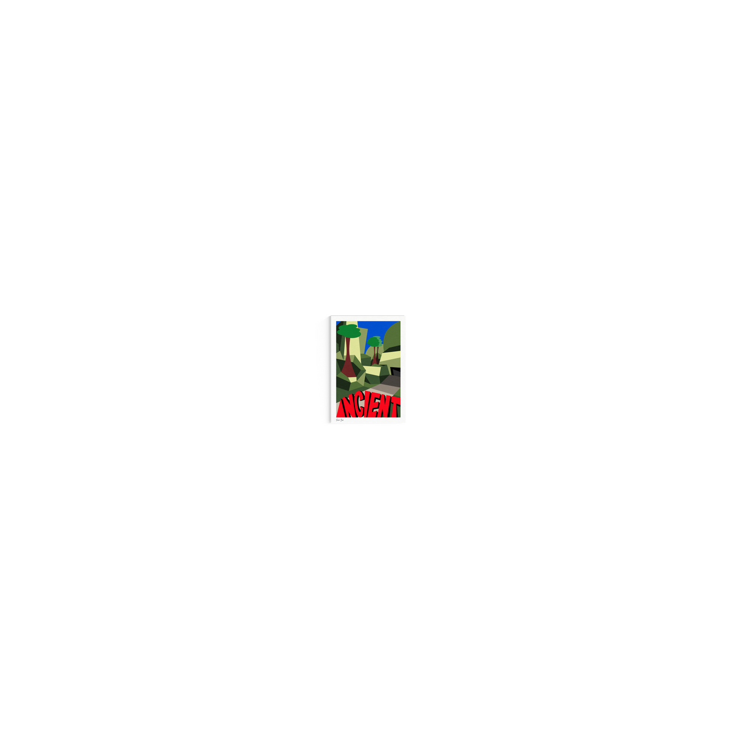 Counter Cubes: Ancient Fine Art Print