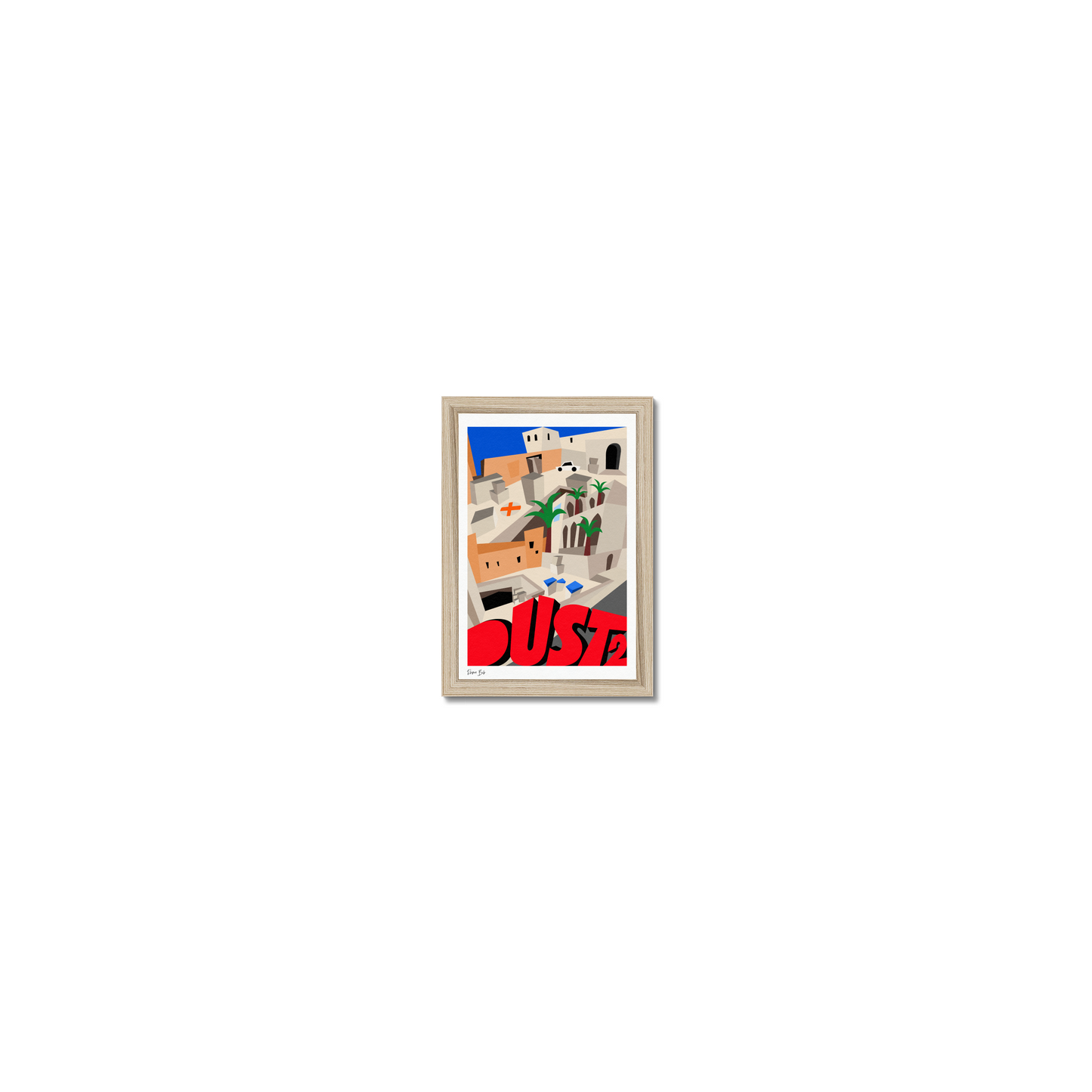Counter Cubes: Dust 2 Framed Print