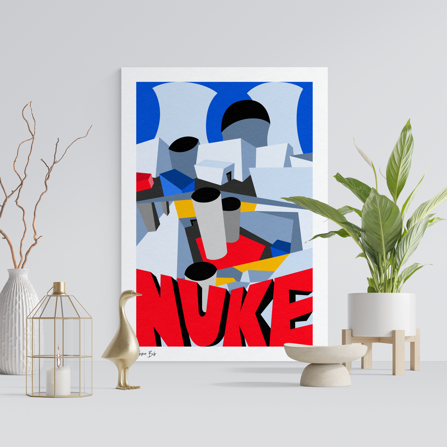 Counter Cubes: Nuke Fine Art Print