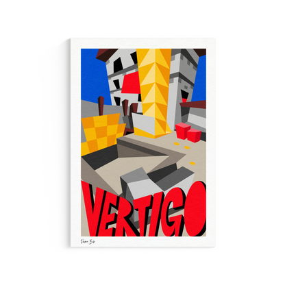 Counter Cubes: Vertigo Fine Art Print