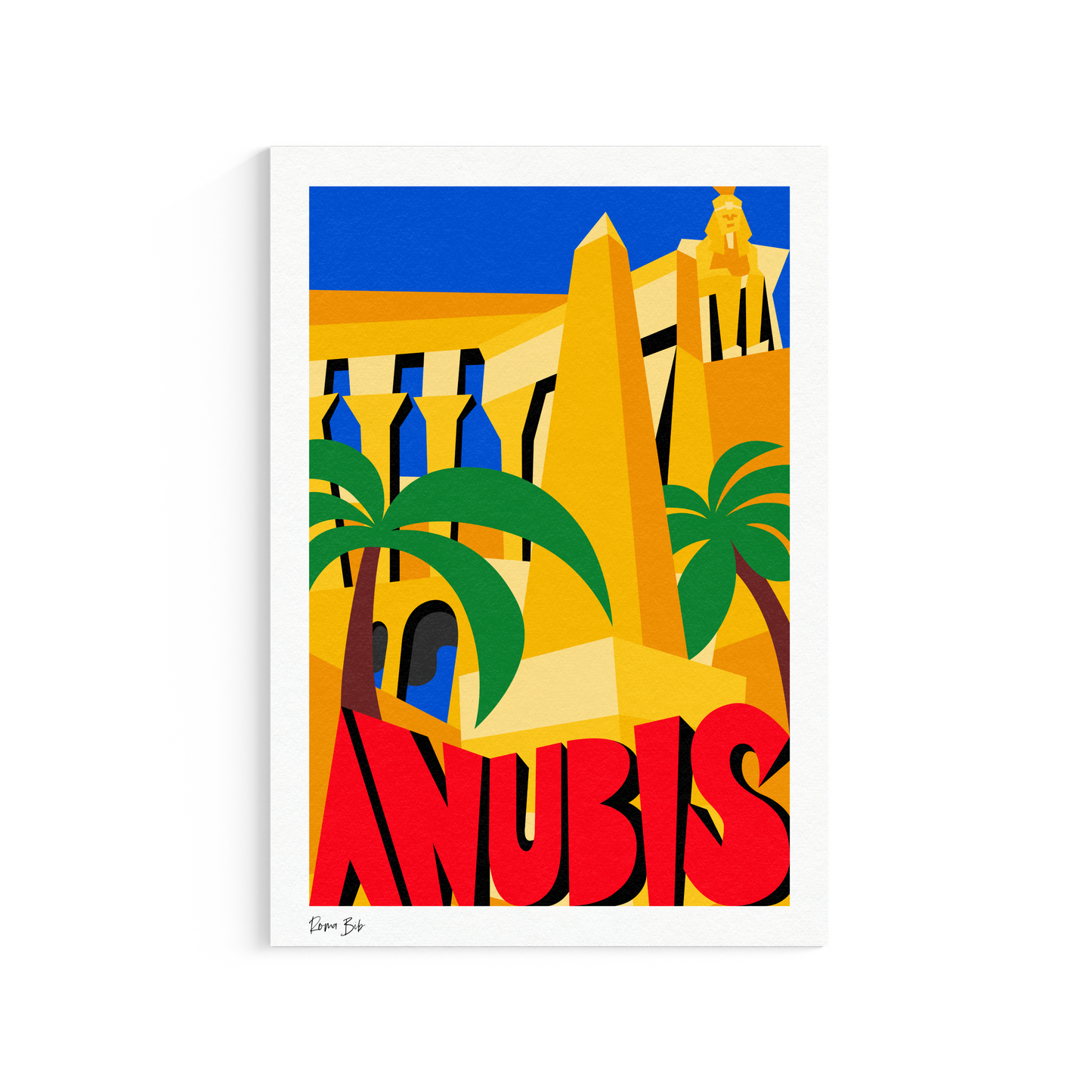 Counter Cubes: Anubis Fine Art Print