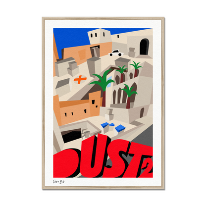 Counter Cubes: Dust 2 Framed Print