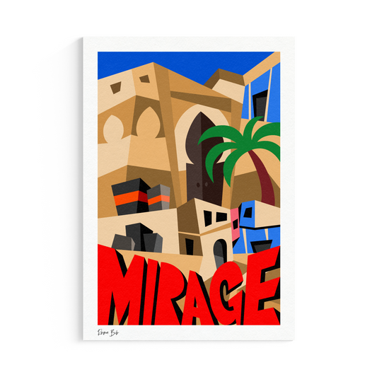 Counter Cubes: Mirage Fine Art Print